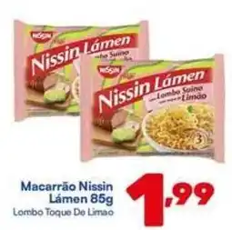 Barracão Supermercado Macarrão Nissin Lámen oferta