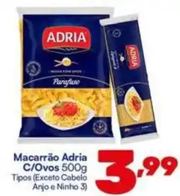 Barracão Supermercado Macarrão adria c/ovos oferta
