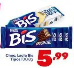 Barracão Supermercado Choc. Lacta Bis Tipos oferta