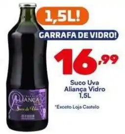 Barracão Supermercado Suco Uva Aliança Vidro oferta