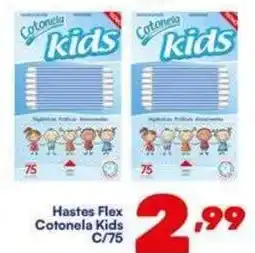 Barracão Supermercado Hastes flex cotonela kids oferta