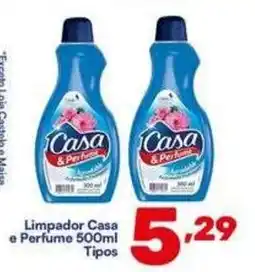 Barracão Supermercado Limpador Casa e Perfume 500ml Tipos oferta