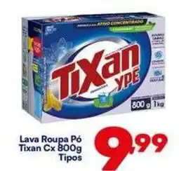 Barracão Supermercado Lava Roupa Pó Tixan Cx 800g Tipos oferta