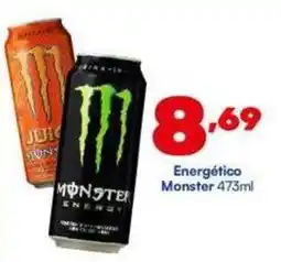 Barracão Supermercado Energético Monster oferta