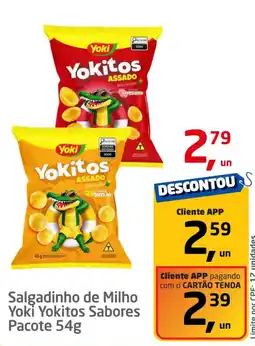 Tenda Atacado Salgadinho de Milho Yoki Yokitos Sabores oferta