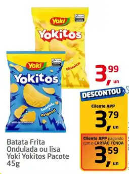 Tenda Atacado Batata Frita Ondulada ou lisa Yoki Yokitos Pacote oferta