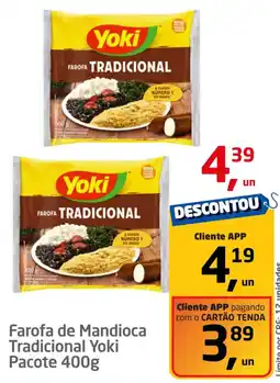 Tenda Atacado Farofa tradicional oferta