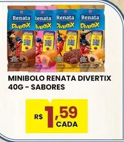 Rede Econômica de Supermercados Minibolo renata divertix oferta