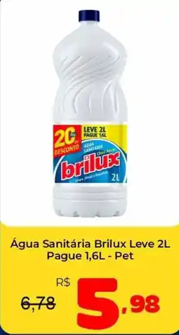 Unicompra Água Sanitária Brilux oferta