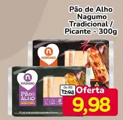 Nagumo Pão de Alho Tradicional oferta