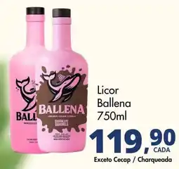 Delta Supermercados Licor ballena oferta