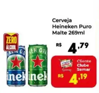 Semar Supermercado Cerveja Heineken Puro Malte oferta