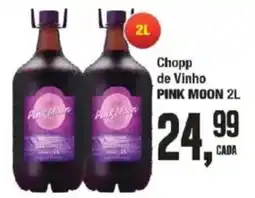 Supermercados Princesa Chopp de Vinho Pink Moon oferta