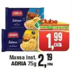 Supermercados Princesa Massa inst. adria 75g oferta