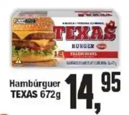 Supermercados Princesa Hambúrguer texas oferta
