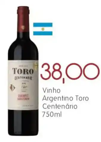 Vinho Argentino Toro Centenário
