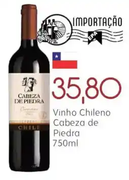 Epa Vinho chileno cabeza de piedra oferta