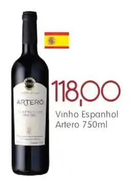 Epa Vinho Espanhol Artero oferta
