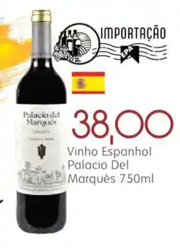 Epa Vinho Espanhol Palacio Del Marquês oferta