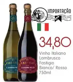 Epa Vinho Italiano Lambrusco Fastigio Bianco/ Rosso oferta