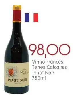 Epa vinho francês terres calcaires pinot noir oferta