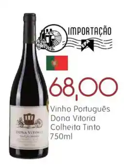 Epa Vinho Português Dona Vitoria Colheita Tinto oferta