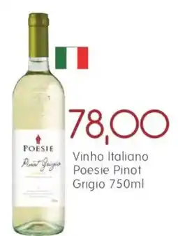 Epa Vinho Italiano Poesie Pinot Grigio oferta
