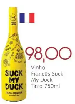 Epa Vinho francês suck my duck oferta