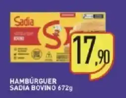 Calvo Atacadista Hambúrguer sadia bovino oferta