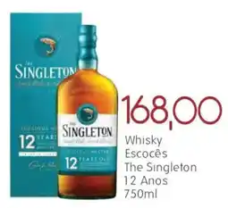 Epa Whisky escocês the singleton 12 anos oferta