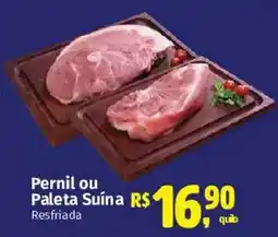 Supermercados Mateus Pernil ou Paleta Suína oferta