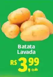Supermercados Mateus Batata lavada oferta