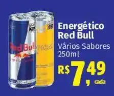 Supermercados Mateus Energético Red Bull Vários Sabores oferta
