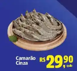 Supermercados Mateus Camarão Cinza oferta