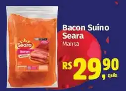 Supermercados Mateus Bacon Suíno Seara oferta