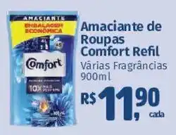 Supermercados Mateus Amaciante de Roupas Comfort Refil oferta