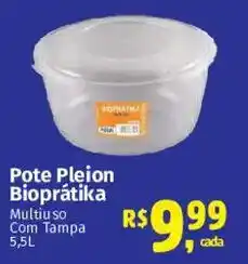 Supermercados Mateus Pote Pleion Bioprática oferta
