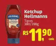 Supermercados Mateus Ketchup hellmanns oferta