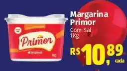 Supermercados Mateus Margarina primor com sal oferta