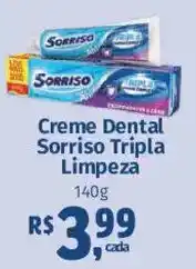 Supermercados Mateus Creme Dental Sorriso Tripla Limpeza oferta