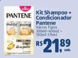 Supermercados Mateus Kit Shampoo + Condicionador Pantene oferta