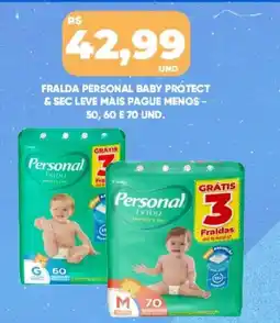 Tatico Fralda personal baby protect & sec oferta