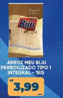 Tatico Arroz meu biju parboilizado tipo 1 integral oferta