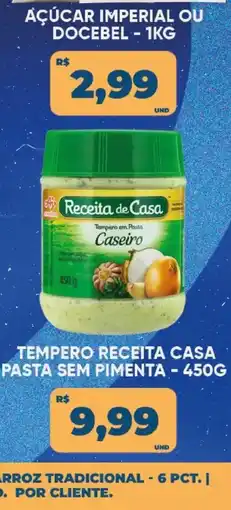 Tatico Tempero receita casa pasta sem pimenta oferta