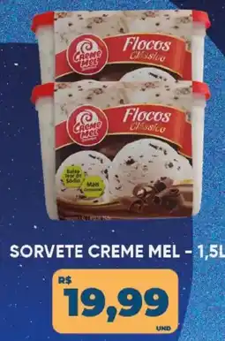 Tatico Sorvete creme mel oferta