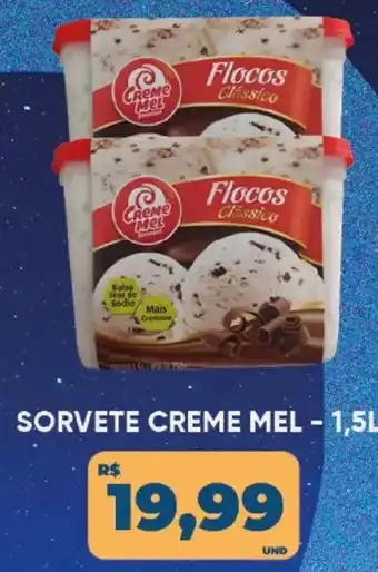 Tatico Sorvete creme mel oferta
