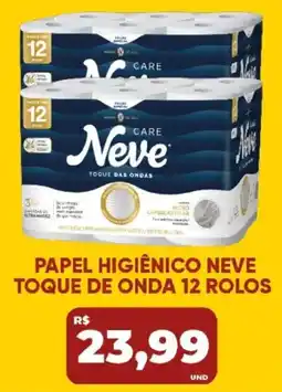 Tatico Papel higiênico neve toque de onda oferta
