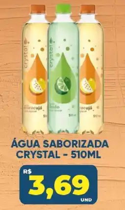 Tatico Água saborizada crystal oferta
