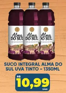 Tatico Suco integral alma do sul uva tinto oferta