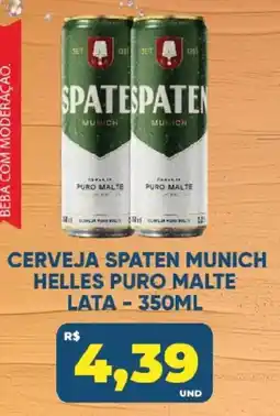 Tatico Cerveja spaten munich helles puro malte oferta